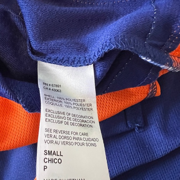 NHL New York Islanders Hockey Team Logo Long Sleeve Youth Jersey - NWT Size S - Picture 10 of 12